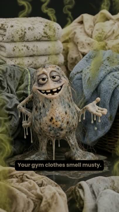 Uproot Clean — "Your Gym Clothes Smell Musty" — project poster